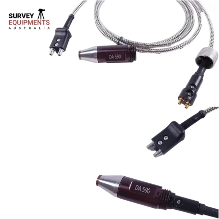 5MHz GE DA590 Dual Crystal Ultrasonic Thickness Transducer for Industrial Inspection